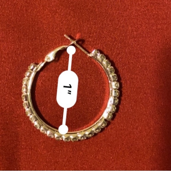 ✨Silver Hoops ✨ - Picture 6 of 6